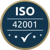 ISO/IEC 42001:2023 programme badge