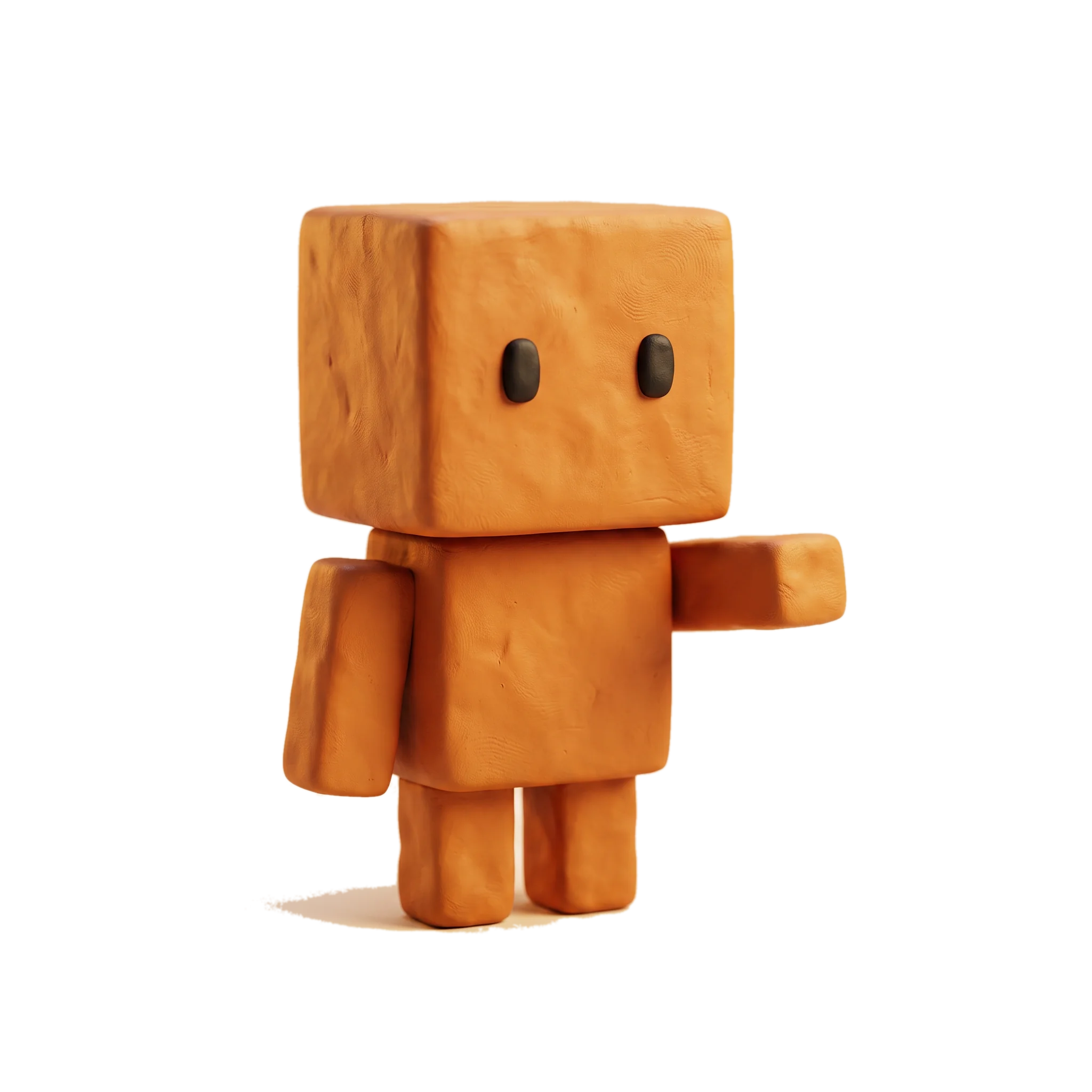 The PeachDesk mascot pointing at the platform highlights