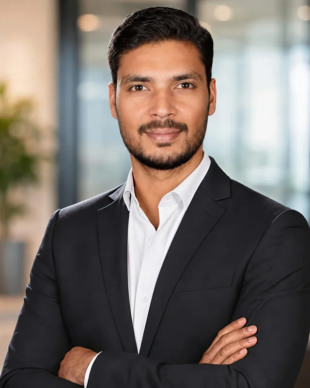Portrait of Prashant Kumar, Founder & CEO of Bibha AI